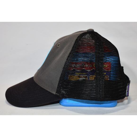 Patagonia Honolulu Flying Fish Patch Snapback Hat Gray Snap Back 0925 - Picture 4 of 7